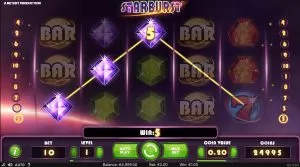 Starburst Slot Theme
