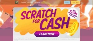 Zeus Bingo Scratch for Cash Promotion