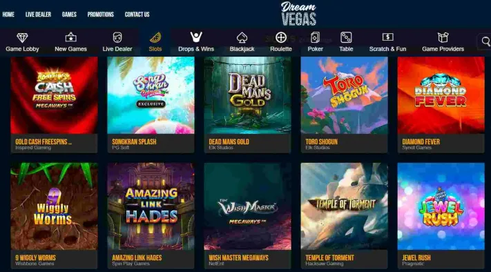 Dream Vegas Casino Slot Games