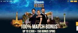 Dream Vegas Casino Welcome Bonus