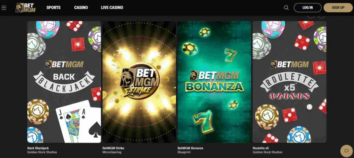 BetMGM Casino Exclusive Games