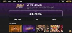 BetMGM Casino MGM Millions