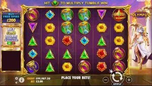Gates of Olympus Slot Tumble Bonus Feature
