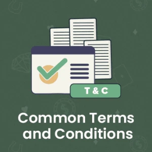 Common Bonus Terms and Conditions